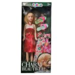 ΚΟΥΚΛΑ CHARM BEAUTIFUL ΜΕ ΑΞΕΣΟΥΑΡ & 2 ΦΟΡΕΜΑΤΑ 14x32x5cm ToyMarkt 922073-ΤΕΜ(1) - Image 2