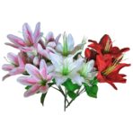 ΜΠΟΥΚΕΤΟ 8 ΝΟΥΦΑΡΑ 40cm Bunny's 932064-ΤΕΜ(2)