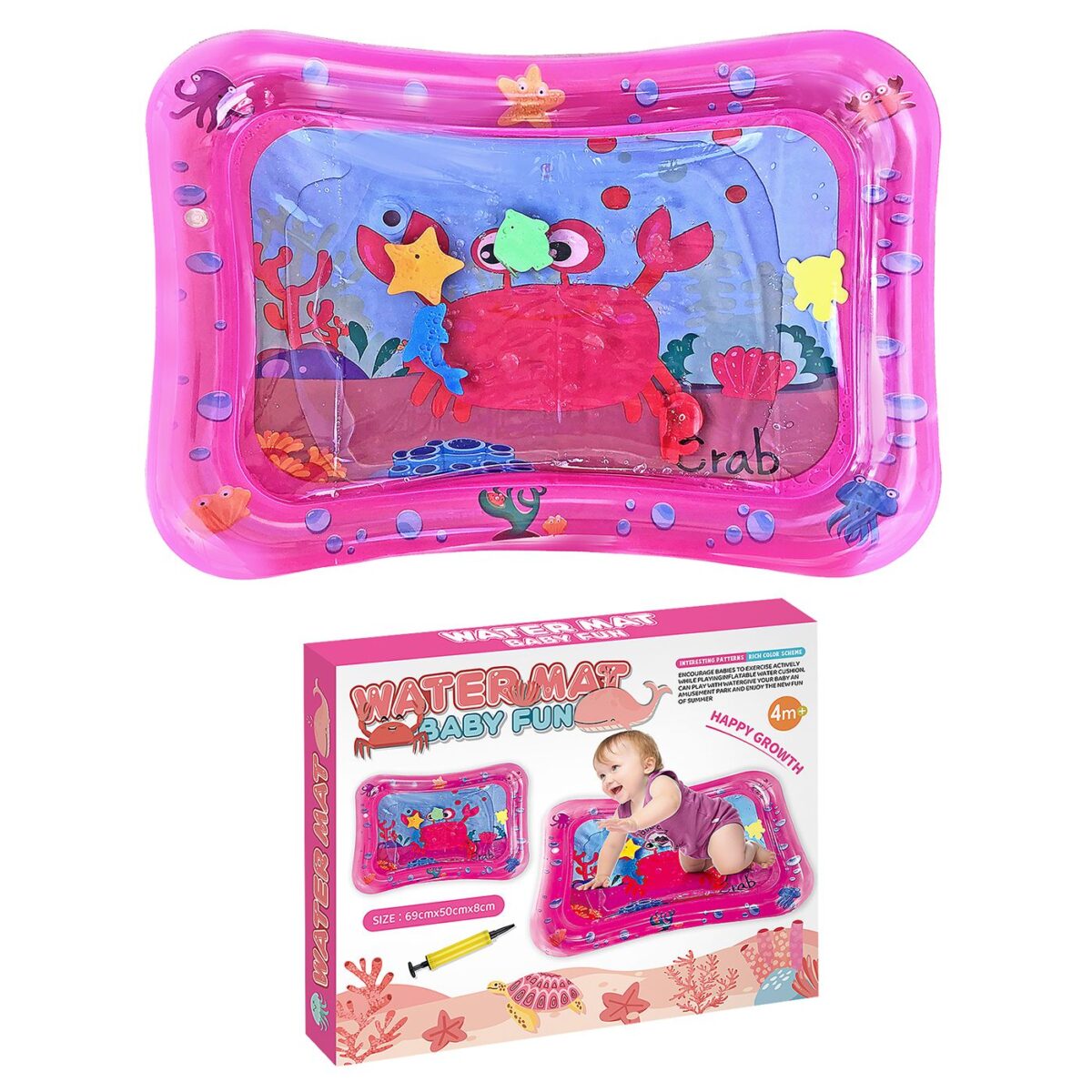 Βρεφικό Χαλάκι Νερού 21x17x3cm ToyMarkt 941132-ΤΕΜ(1) - Image 1