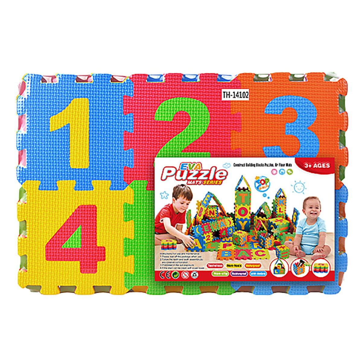 Παζλ Πατώματος 36 τεμ 40x27x4cm ToyMarkt 941134-ΤΕΜ(1) - Image 1