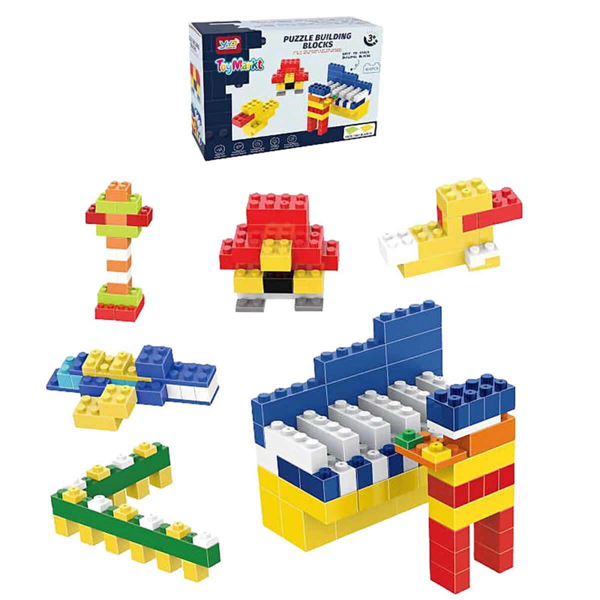 ΚΟΥΤΙ 400 ΤΕΜ ΤΟΥΒΛΑΚΙΑ 22x15χ8cm ToyMarkt 95421-ΤΕΜ(1) - Image 1
