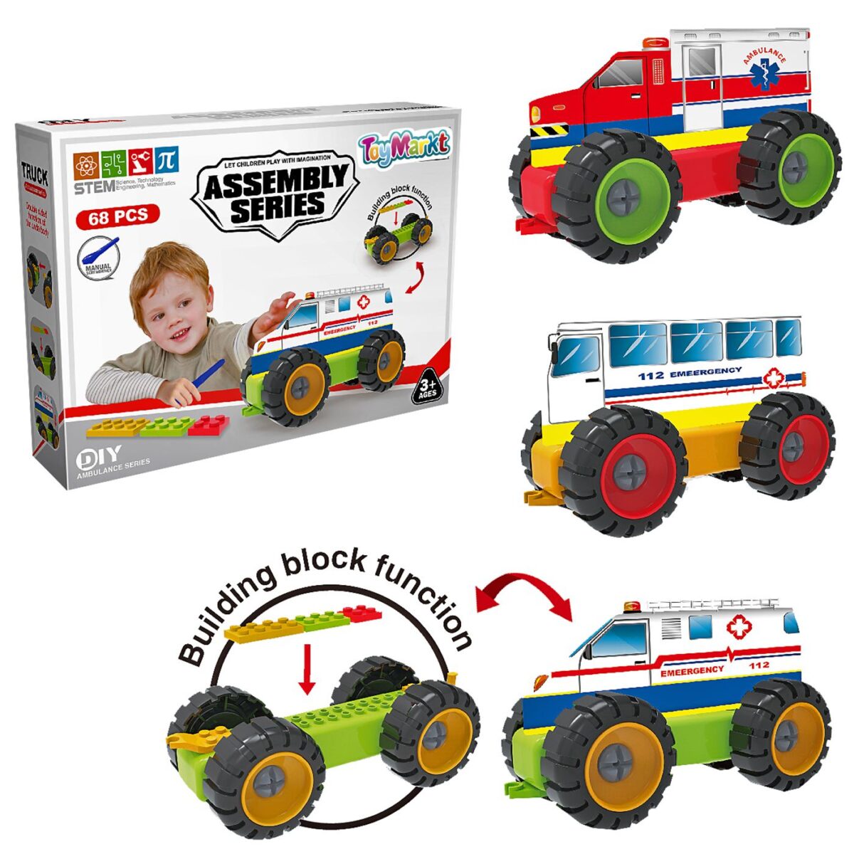 ΤΟΥΒΛΑΚΙΑ KOYTI TOOLBOX TRUCK 26x19x6cm ToyMarkt 95430-ΤΕΜ(1) - Image 1