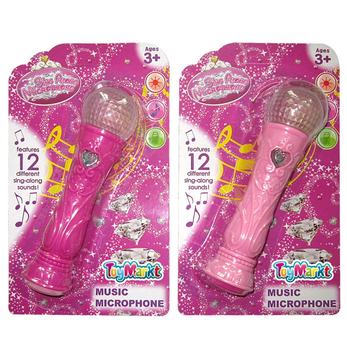 ΜΙΚΡΟΦΩΝΟ ΜΠΑΤΑΡΙΑΣ ΣΕ ΚΑΡΤΕΛΑ 15x25cm ToyMarkt 971046-ΤΕΜ(1) - Image 1