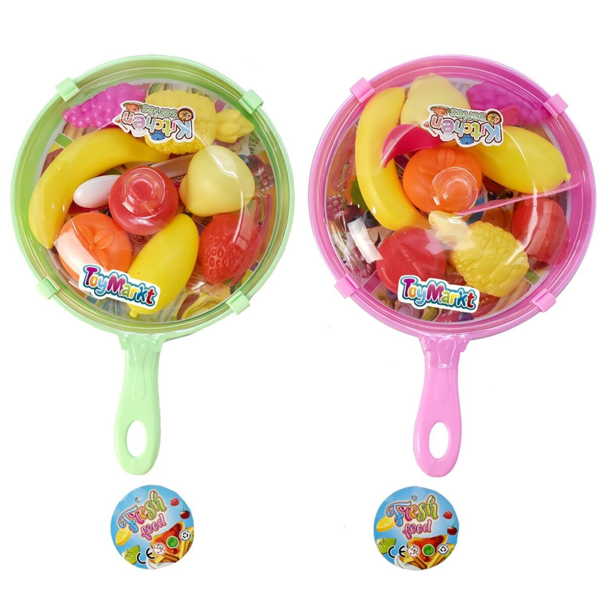 ΣΕΤ ΚΟΥΖΙΝΙΚΑ ΤΗΓΑΝΙ ΦΡΟΥΤΑ 20x30cm ToyMarkt 971102-ΤΕΜ(1) - Image 1