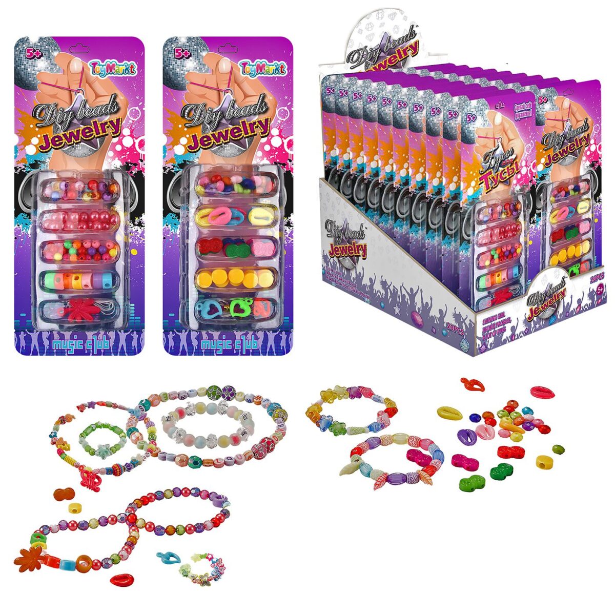 ΚΑΡΤΕΛΑ ΠΟΛΥΧΡΩΜΕΣ ΧΑΝΤΡΕΣ 10x24x2.5cm ToyMarkt 971187-ΤΕΜ(20) - Image 1
