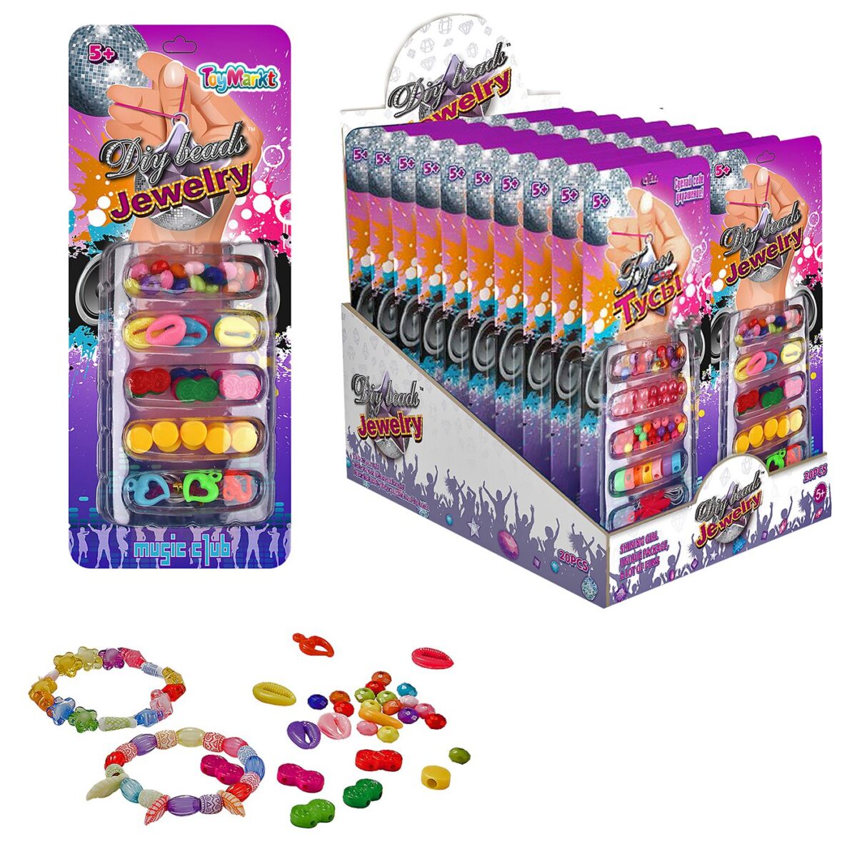 ΚΑΡΤΕΛΑ ΠΟΛΥΧΡΩΜΕΣ ΧΑΝΤΡΕΣ 10x24x2.5cm ToyMarkt 971187-ΤΕΜ(20) - Image 2