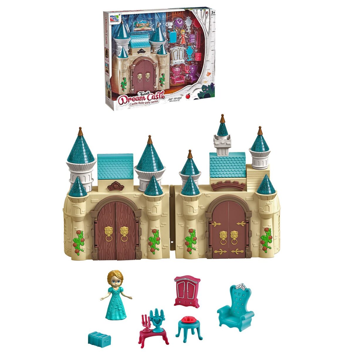 ΚΑΣΤΡΟ FUNNY DREAM CASTLE 32x26x7.5cm ToyMarkt 971195-ΤΕΜ(1) - Image 2