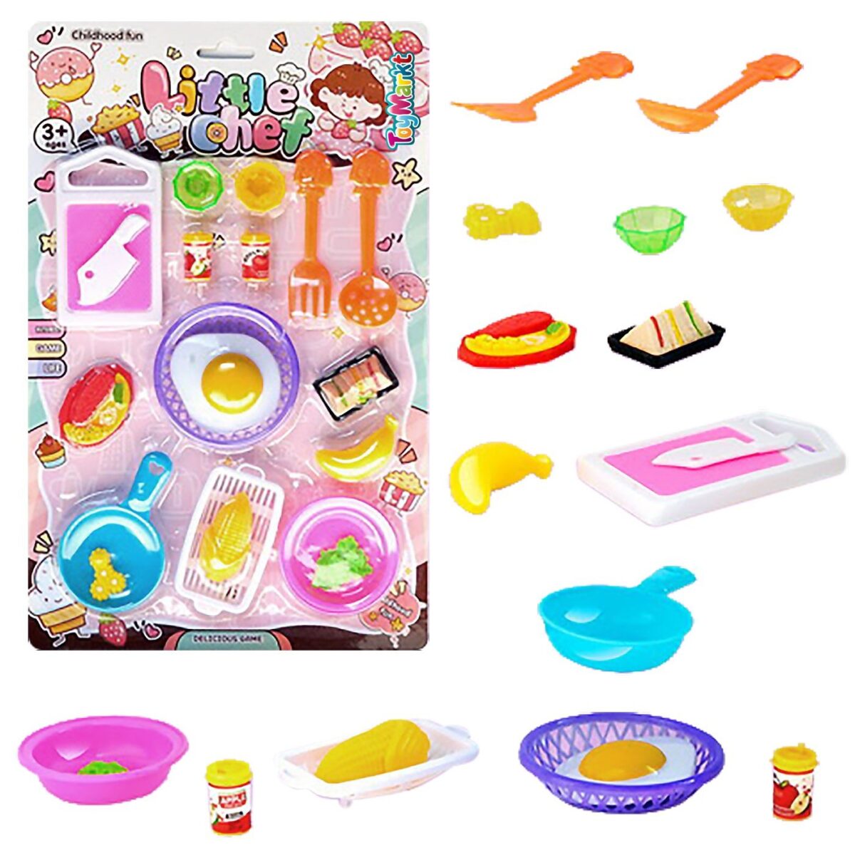 ΚΟΥΖΙΝΙΚΑ ΚΑΡΤΕΛΑ LITTLE CHEF 26 TEM 21x33cm ToyMarkt 971250-ΤΕΜ(1) - Image 1