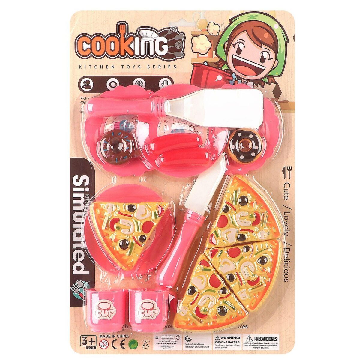 Καρτέλα cooking πίτσα 26x38cm ToyMarkt 971281-ΤΕΜ(1) - Image 1