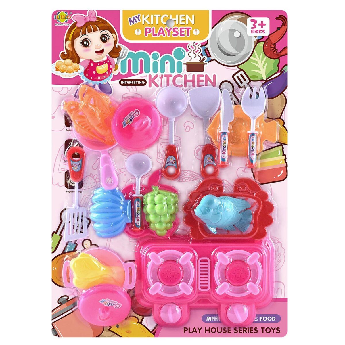 Koyzinika mini kitchen καρτέλα 31x43x5cm ToyMarkt 971296-ΤΕΜ(1) - Image 1