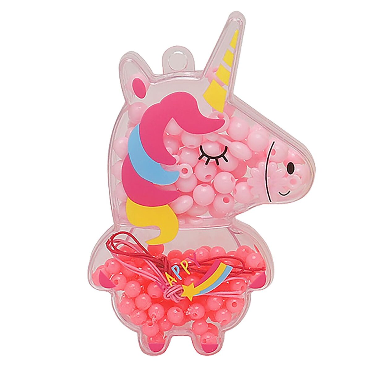 Σετ χάντρες σε θήκη-μονόκερο ΥΨΟΣ 13cm ToyMarkt 971299-ΤΕΜ(24) - Image 2