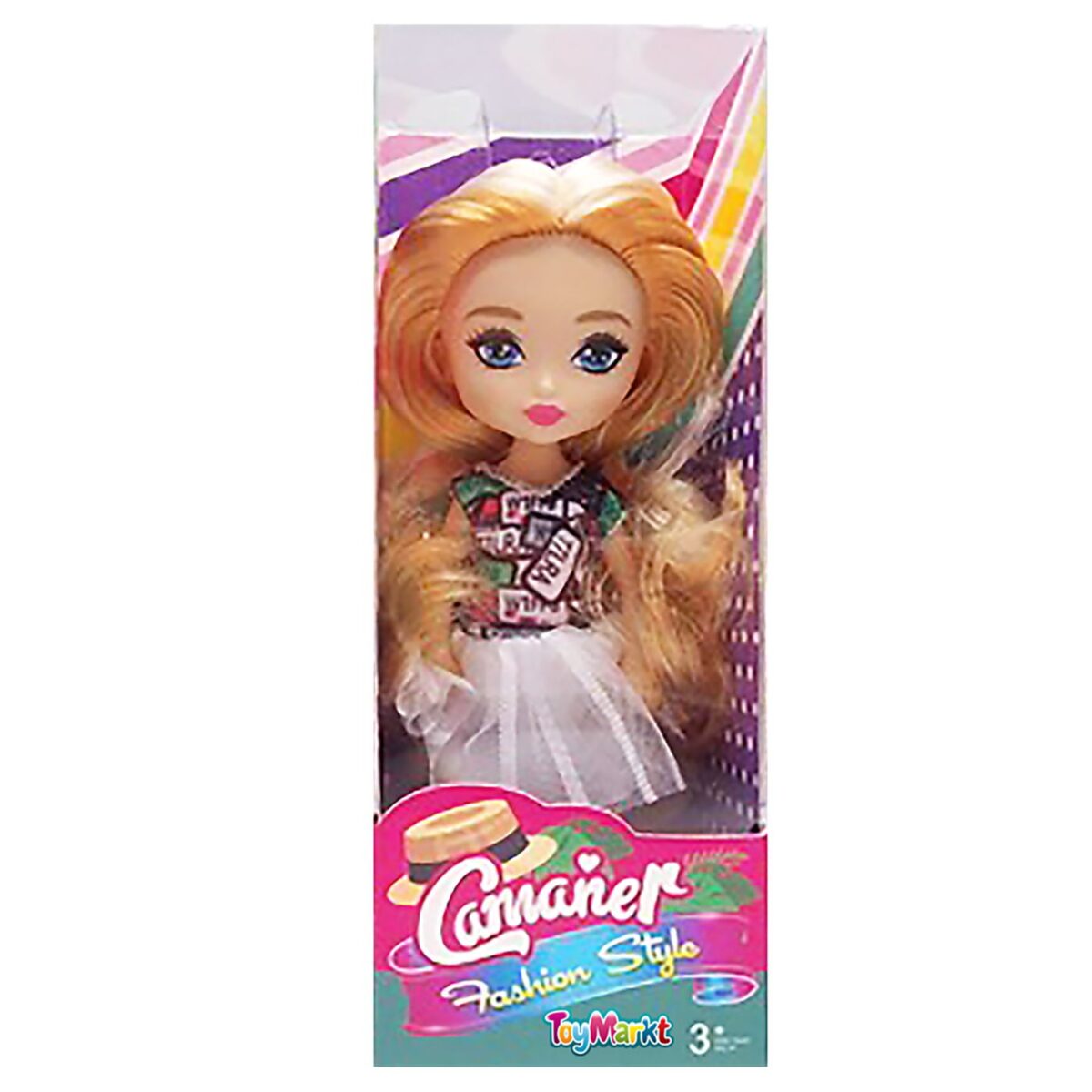 ΚΟΥΚΛΑ 15cm FASHION STYLE CAMANER 6,5x17x5cm ToyMarkt 98239-ΤΕΜ(1) - Image 2