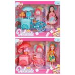 ΚΟΥΚΛΑ ΚΑΙ ΠΟΔΗΛΑΤΟ ΜΕ ΓΛΥΚΑ 25x20x7cm ToyMarkt 98241-ΤΕΜ(1)