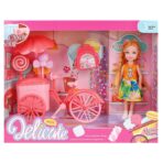 ΚΟΥΚΛΑ ΚΑΙ ΠΟΔΗΛΑΤΟ ΜΕ ΓΛΥΚΑ 25x20x7cm ToyMarkt 98241-ΤΕΜ(1) - Image 2