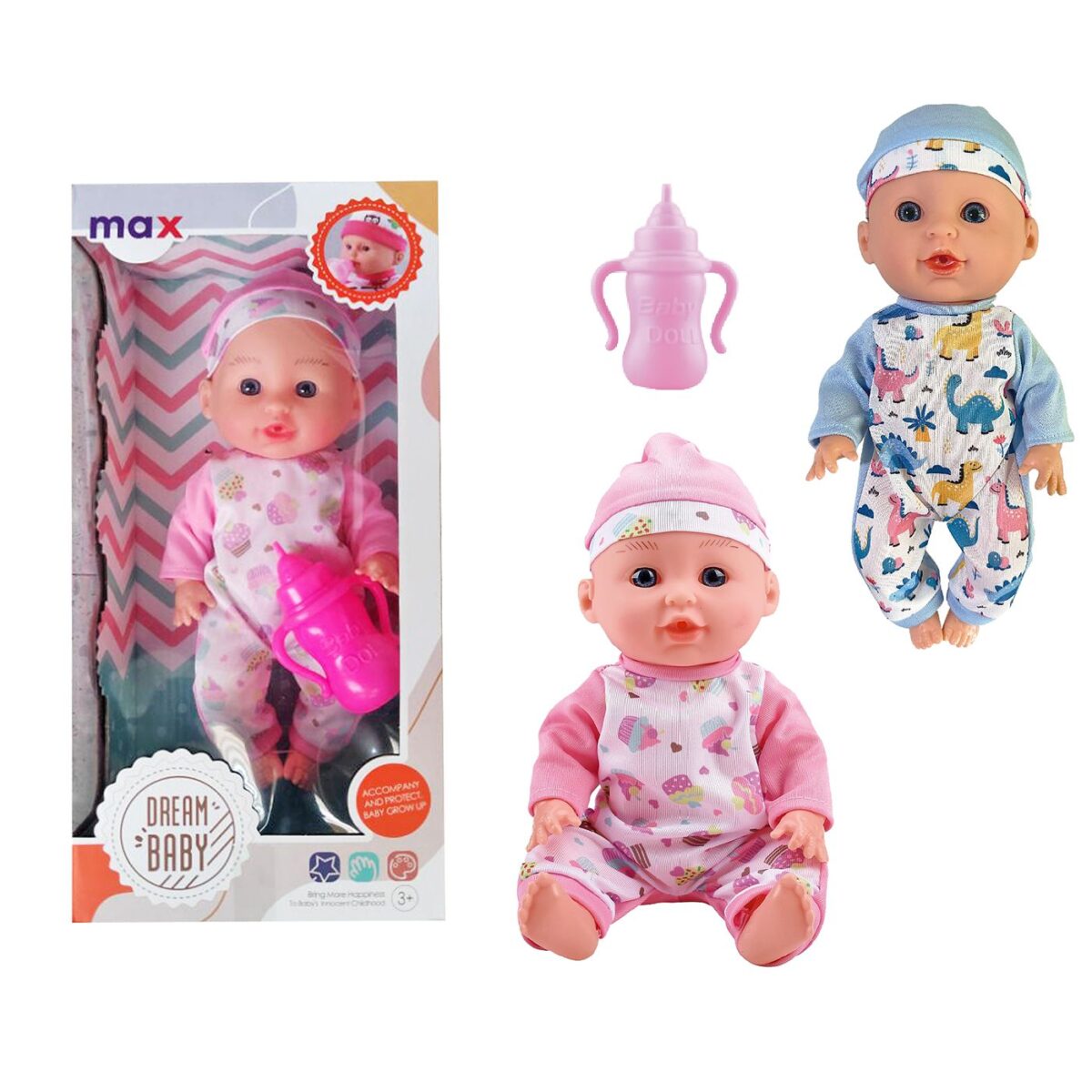 Μωρό 30cm σε κουτί 17x33x9cm ToyMarkt 98254-ΤΕΜ(1) - Image 1