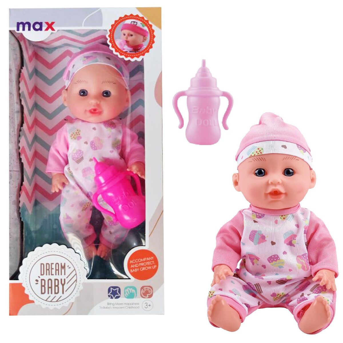 Μωρό 30cm σε κουτί 17x33x9cm ToyMarkt 98254-ΤΕΜ(1) - Image 2