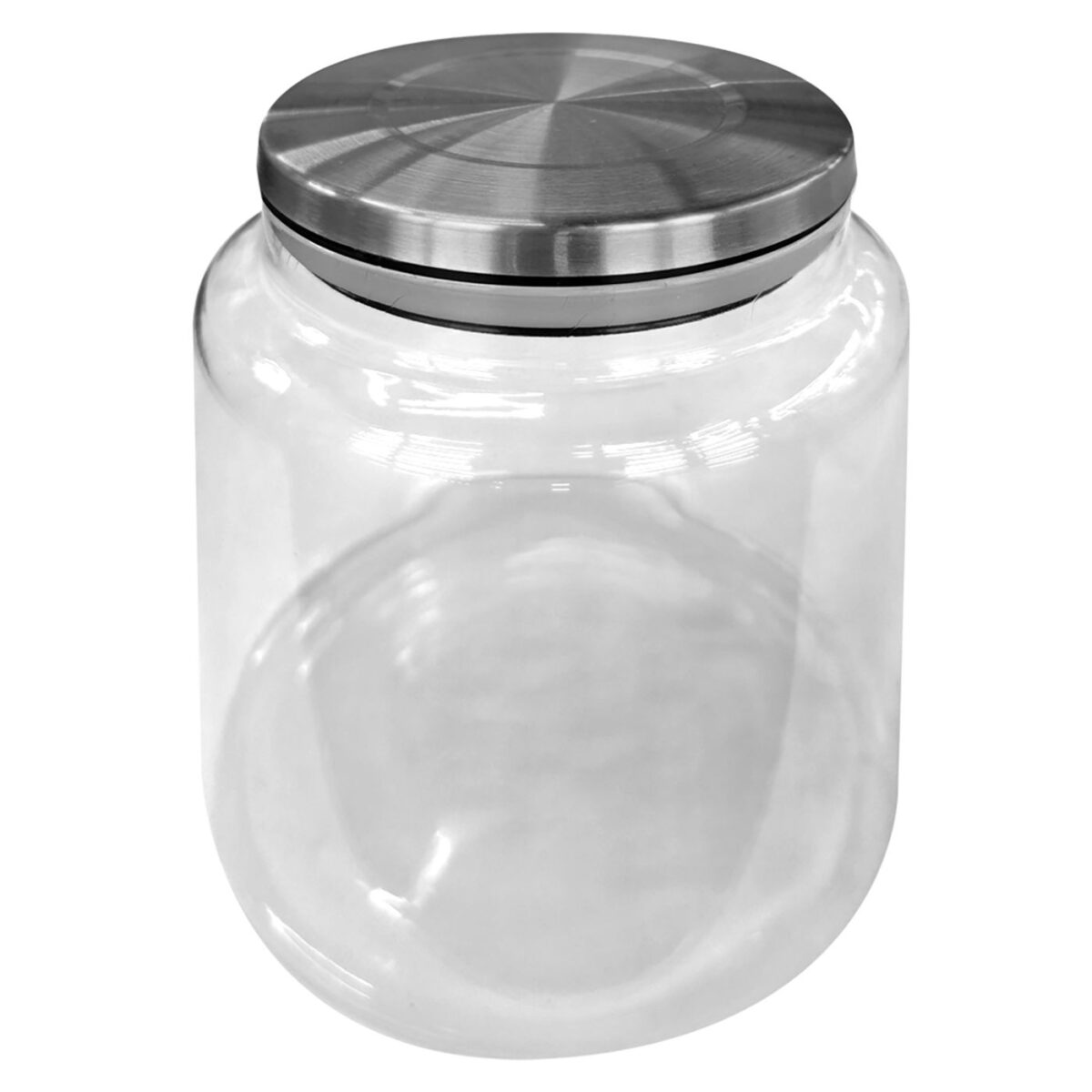 ΒΑΖΟ BOROSILICATE ΜΕ ΚΑΠΑΚΙ INOX 11,5x9,5cm Homie 1002003-ΣΥΣ(1) - Image 1