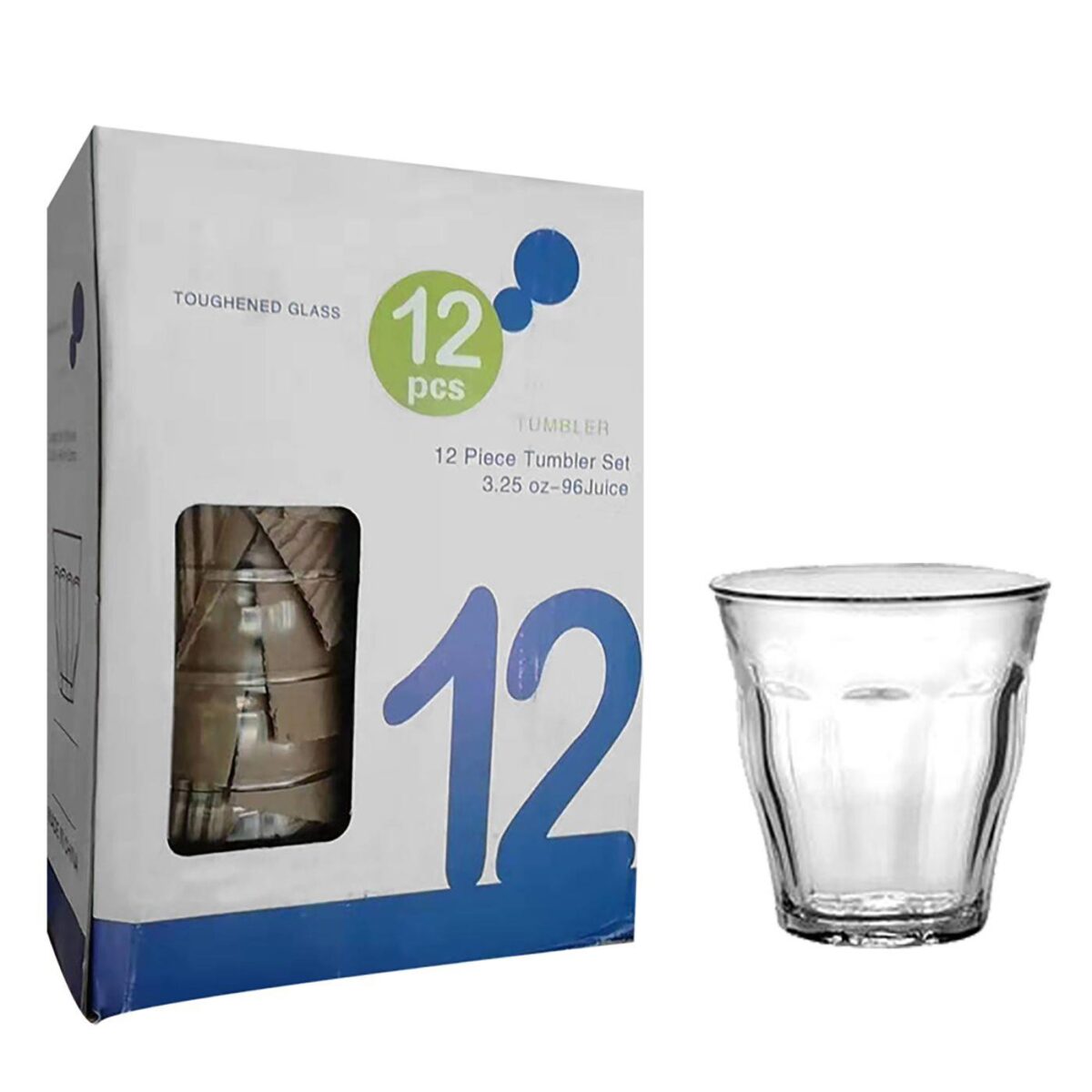 Ποτήρια κρασιού σετ=12τεμ 7x6cm 90mL Homie 1002034-ΣΕΤ(1) - Image 1