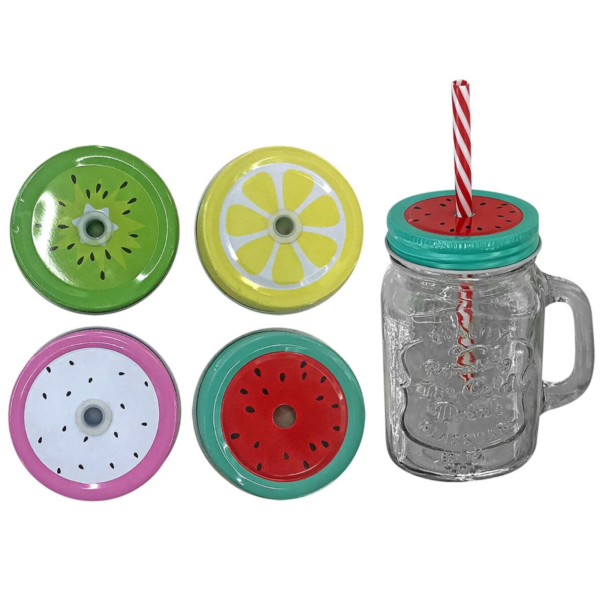 ΠΟΤΗΡΙ COCTAIL ΒΑΡΕΛΑΚΙ 13x7cm 420mL Homie 100387-ΤΕΜ(48) - Image 1