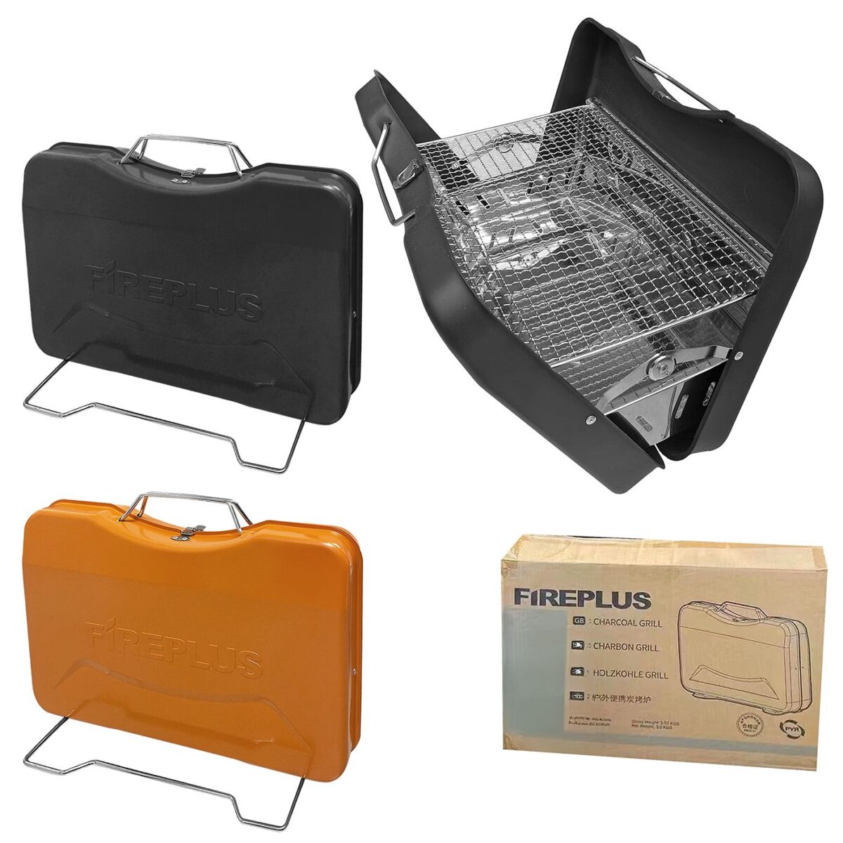 Ψησταριά Bbq Φορητή Βαλίτσα 45x30x28cm Homie 1011120-ΤΕΜ(1) - Image 1