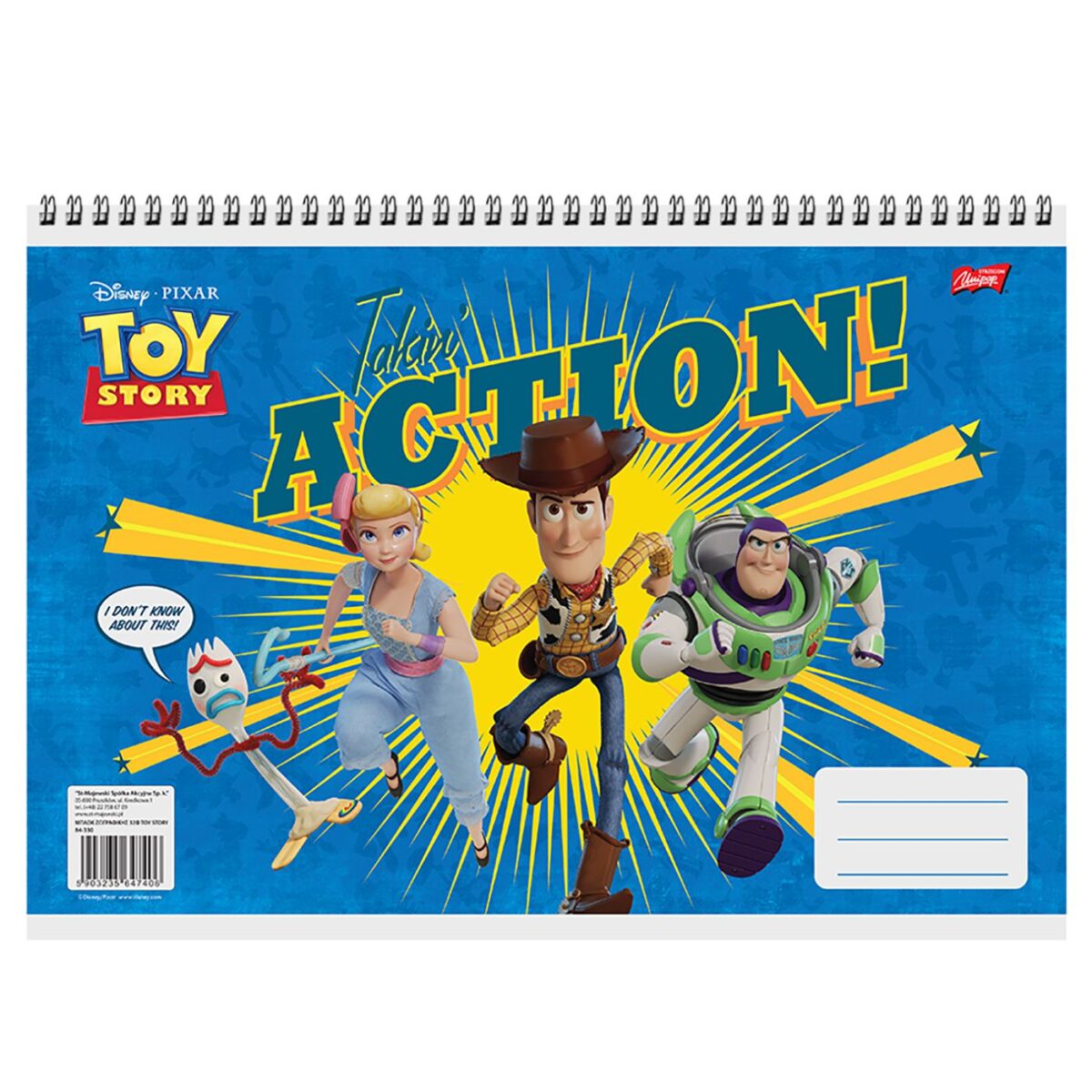 ΜΠΛΟΚ ΖΩΓΡΑΦΙΚΗΣ 32Φ TOY STORY 22x32cm TOY STORY-ΤΕΜ(10) - Image 1