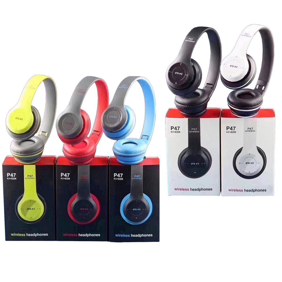 Ακουστικά Bluetooth Μαύρα Μεγάλα Αναδιπλούμενα  Homie 108486-ΖΕΥ(1) - Image 1