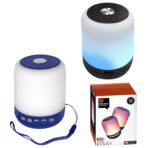 Ηχείο Bluetooth Κυλινδρικό Μικρό με φως 9x7cm Homie 108512-ΤΕΜ(1)
