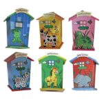 ΚΟΥΜΠΑΡΑΣ ΞΥΛΙΝΟΣ ΣΠΙΤΙ-ΖΩΑ 12x9x6cm Xmasfest 1131596-ΤΕΜ(1)