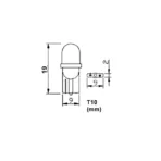 Λαμπά W5W 8xSMD 3528 12V Λευκή 2τεμ - Image 3