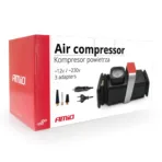 Amio - Κομπρεσέρ Αέρα τάση λειτουργίας 12-220V πίεση 150PSI μήκος καλωδίου 300cm για Επιβατικά Αυτοκίνητα - 1 τεμ. (01134/AM) - Image 3