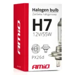 Amio - λάμπα τύπου H7 αλογόνου τάση λειτουργίας 12V απόδοση 55W τύπος βάσης PX26d LUMITEC για φώτα αυτοκινήτου – 1 τεμ. (01156/AM) - Image 5