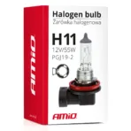 Amio - λάμπα τύπου H11 αλογόνου τάση λειτουργίας 12V απόδοση 55W τύπος βάσης PGJ19-2 LUMITEC για φώτα αυτοκινήτου – 1 τεμ. (01159/AM) - Image 5