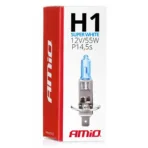 Amio – Λαμπτήρας Αλογόνου H1 P14.5s 12V 55W Super White για Προβολείς Αυτοκινήτου – 1 Τεμ. (01489/AM) - Image 3