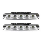 Amio – Φώτα Ημέρας DRL LED 12/24V 1000Lm για Μέγιστη Ορατότητα & Ασφάλεια σε Αυτοκίνητο & Φορτηγό – Σετ 2 Τεμ. (01523/AM) - Image 2