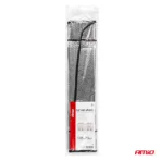Amio – Ηλιοπροστασία Παρμπρίζ Εσωτερική Ασημί Αφρού 130x60cm με Βεντούζες για Μείωση Θερμότητας & Προστασία Καμπίνας – 1 Τεμ. (01536/AM) - Image 8