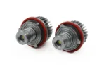 Amio – LED Λαμπάκια Angel Eyes 10W 270lm 5600K CANBUS για BMW Σειρά 1 3 5 για Καθαρό Λευκό Φως & Χωρίς Σφάλματα – Σετ 2 Τεμ. (01540/AM) - Image 2