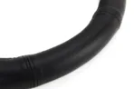 Amio - Κάλυμμα Τιμονιού Μαύρο από Δέρμα 4XL 49-51cm για εξαιρετικά μεγάλα τιμόνια με σταθερό κράτημα και άνεση σε πολύωρη χρήση με ανθεκτική εφαρμογή - 1 Τεμ. (01771/AM) - Image 2