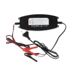 Amio - Φορτιστής Μπαταρίας 6/12V 2A/4A με LCD για φόρτιση και συντήρηση μπαταριών 1.2-120Ah με έξυπνη λειτουργία και προστασία IP65 για ασφαλή και αποδοτική χρήση - 1 Τεμ. (02088/AM) - Image 3