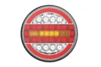 Amio - ΦΑΝΑΡΙ ΠΙΣΙΝΟ RCL-07-LR 10-30V LED ΣΤΡΟΓΓΥΛΟ Φ140x38mm ΜΕ ΚΑΛΩΔΙΟ 1ΤΕΜ (02372/AM)