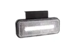 Amio - ΦΩΣ ΟΓΚΟΥ ΦΟΡΤΗΓΟΥ LED ΛΕΥΚΟ 10-30V 124x49x22mm ΑΔΙΑΒΡΟΧΟ OM-02-W 1ΤΕΜ. (02377/AM)