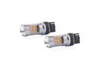 Amio - WY21W T20 12/24V 6,2W 800lm LED 24xSMD3030 CAN-BUS ΚΙΤΡΙΝΟ 18x56mm 2ΤΕΜ. (02393/AM)