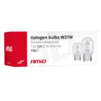 Amio - W21W (T20) 12V 21W W3x16d (ΚΑΡΦΩΤΟ ΑΚΑΛΥΚΟ) ΑΛΟΓΟΝΟΥ - 10 ΤΕΜ. (02551/AM) - Image 3