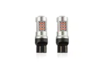 Amio - WR21/5W T20 12/24V 6,2W 5.600K LED 24xSMD3030 CAN-BUS ΚΟΚΚΙΝΟ 18x56mm 2ΤΕΜ. (02581/AM)