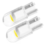 Amio - T10 W5W 12V W2,1x9,5d ΛΕΥΚΟ 5.600K 12SMDx2835 ΣΙΛΙΚΟΝΗΣ (ΚΑΡΦΩΤΟ) 2ΤΕΜ. (02645/AM) - Image 2