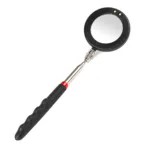 Amio - ΚΑΘΡΕΠΤΗΣ ΧΕΙΡΟΣ ΤΗΛΕΣΚΟΠΙΚΟΣ 50mm 28-87cm 360 ΜΟΙΡΕΣ ΜΕ ΦΩΣ LED - 1 ΤΕΜ. (02840/AM)