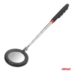 Amio - ΚΑΘΡΕΠΤΗΣ ΧΕΙΡΟΣ ΤΗΛΕΣΚΟΠΙΚΟΣ 50mm 28-87cm 360 ΜΟΙΡΕΣ ΜΕ ΦΩΣ LED - 1 ΤΕΜ. (02840/AM) - Image 3