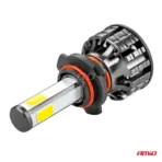 Amio – LED HB3 9005 COB 12/24V 38W 6500K 3800lm Σειρά COB για Ισχυρό Λευκό Φωτισμό & Καθαρή Ορατότητα – 2 Τεμ. (02846/AM) - Image 3
