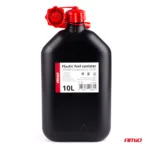 Amio - ΜΠΕΤΟΝΙ ΠΛΑΣΤΙΚΟ 10L ΜΑΥΡΟ ΜΕ ΚΟΚΚΙΝΟ ΣΤΟΜΙΟ - 1 τεμ. (02888/AM) - Image 4