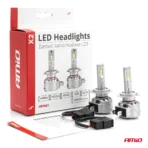 Amio - ΛΑΜΠΕΣ LED H7/H18 10-16V 72W 6.500K 7920lm CANBUS (ΑΝΕΜΙΣΤΗΡΑΚΙ) X2 SERIES - 2ΤΕΜ. (02973/AM) - Image 6