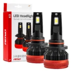 Amio - ΛΑΜΠΕΣ LED CAN-BUS HΒ4 9006 9>16V 90W 6.500K 9900lm (ΜΕ ΑΝΕΜΙΣΤΗΡΑΚΙ) X3 SERIES - 2 Τεμ. (02983/AM)